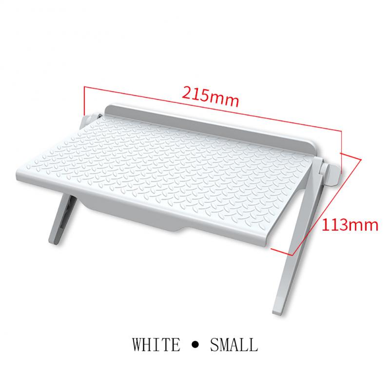 Monitor Screen Rack Multi-function Home Organizer Foldable Safe Tv Screen Top Storage Shelf Router Storage Rack Screen Stand
