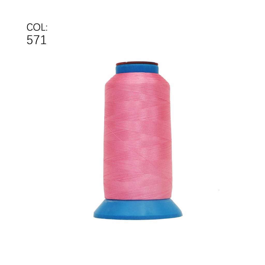 Fir de brodat din poliester ultrafin de înaltă rezistență 75D/2 - 80 de culori, 4000 m