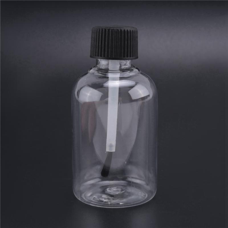 96 Pcs Plastic Empty Glue Bottles With Brushes 1.7 Oz Art Empty Paint Bottles Glue Toddlers Kids Art Crafts Supplies-B61B