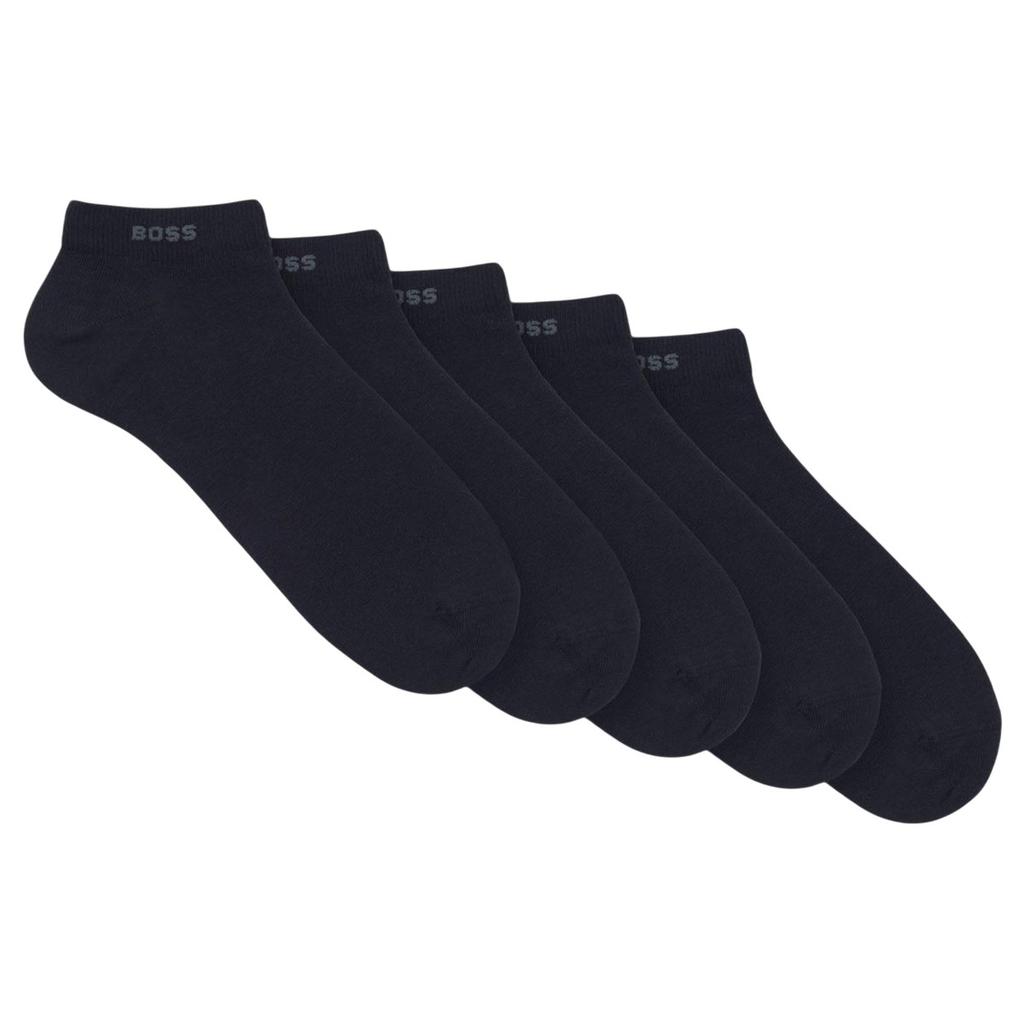 Boss Unisex Adult Ankle Socks (Pack of 5)