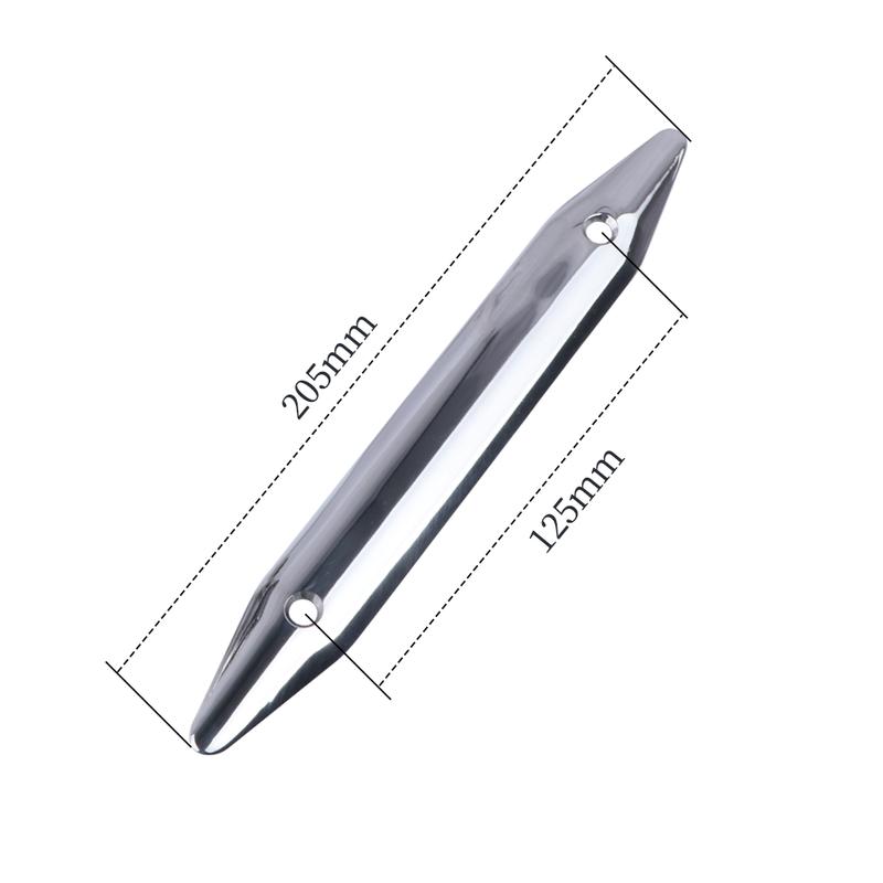 Marine Boat Anti-collision Strip Stainless Steel Anti-rub Bar Retail Bumper Crash Rub Strake
