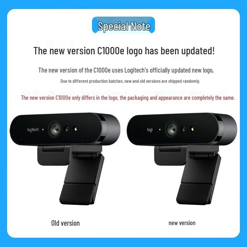 Logitech C1000e 4K HD Webcam