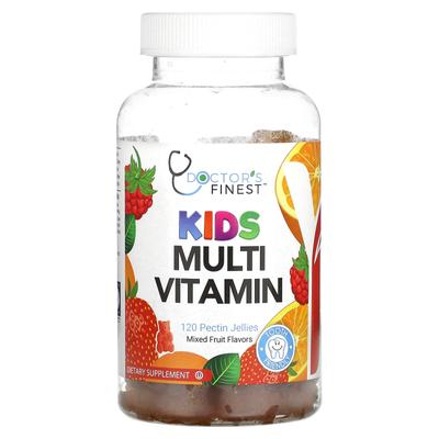Doctor's Finest, Children's Multivitamin, Fruit Mix, 120 Pectin Gummies