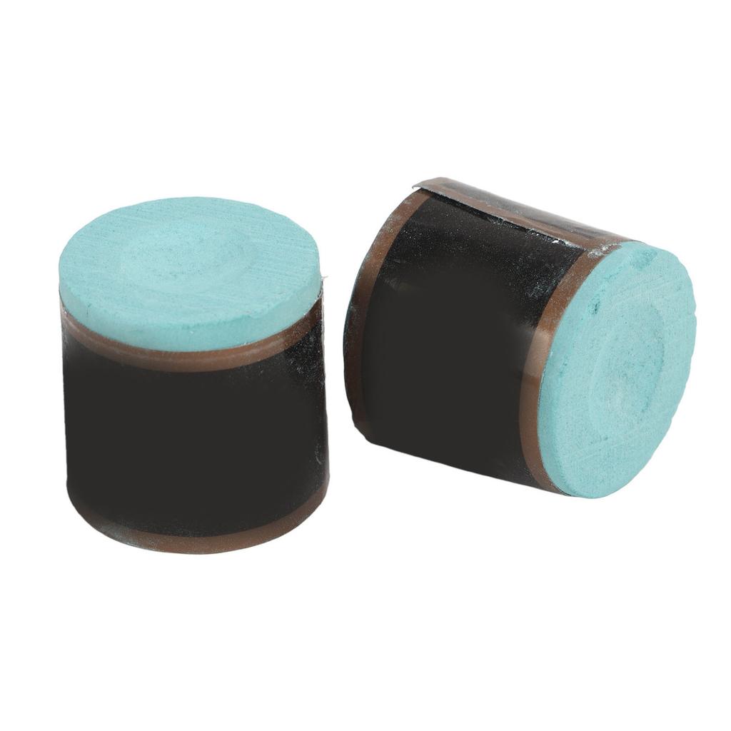 2pcs Pool Cue Billiard Chalk Billiard Cue Chalk Billiard Accessories Cylinder Strong Adhesion Light