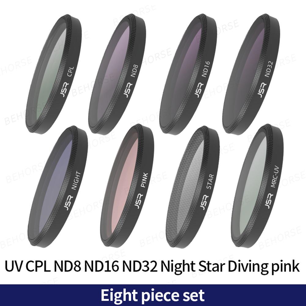 Waterproof Diving Shell Filter For Insta360 GO Ultra UV CPL ND8/16/32 Lens Filters Set For Insta360 GO Ultra Camera Accessories