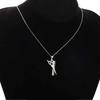Hairstylist Gifts Scissor Necklace Comb Pendant Scissors Jewelry Stylist Gift