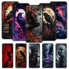 Phone Case For Oneplus 13R 13 12 10T 11 R10 Nord N100 N200 N10 9 9R CE 2 3 Z Pro Lite 5G Soft TPU Cover Black Raven Fundas Capas