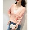 Firstview Women's Urban Casual Long Sleeve Knitted Sweater