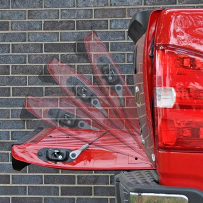 Pack of 2 Stainless Steel Tailgate Lift Assist Damper Suitable for RangerT9 XL XLT Wildtrak 2022-2023 Quick Installation