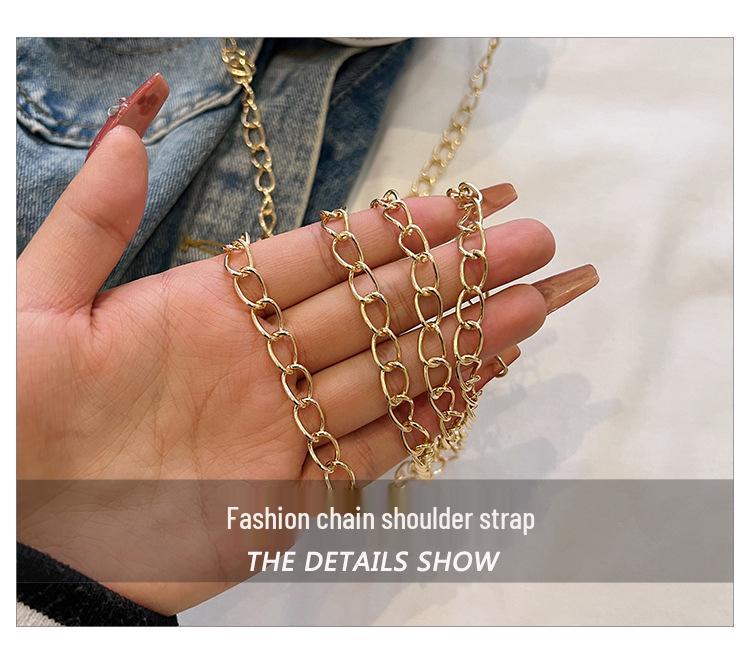 Damen 2025 Bonbonfarben Mini Crossbody Kette Tasche