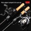 Tinplate Carbon Whitefish Rod with Ultra-Soft Action, Pistol Grip, Baitcasting & Spinning Reel