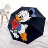 1pc The Small Donald Duck Automatic Opening and Closing Umbrella - Small Umbrella Suitable for Various Occasions, Portable 3-Fold Small Umbr