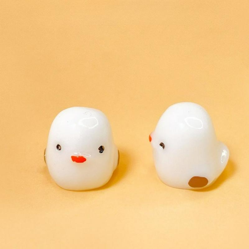 

15/25/50PCS Cute Mini Ducks Ornament Resin Small Yellow Duck Ornament Garden Moss Miniatures Decoration Car Accessories 2026 New 15pcs білий