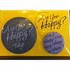 Arashi Are You Tour Goods Can Badge Purple Tokyo Matsumoto Jun 2016 Happy?