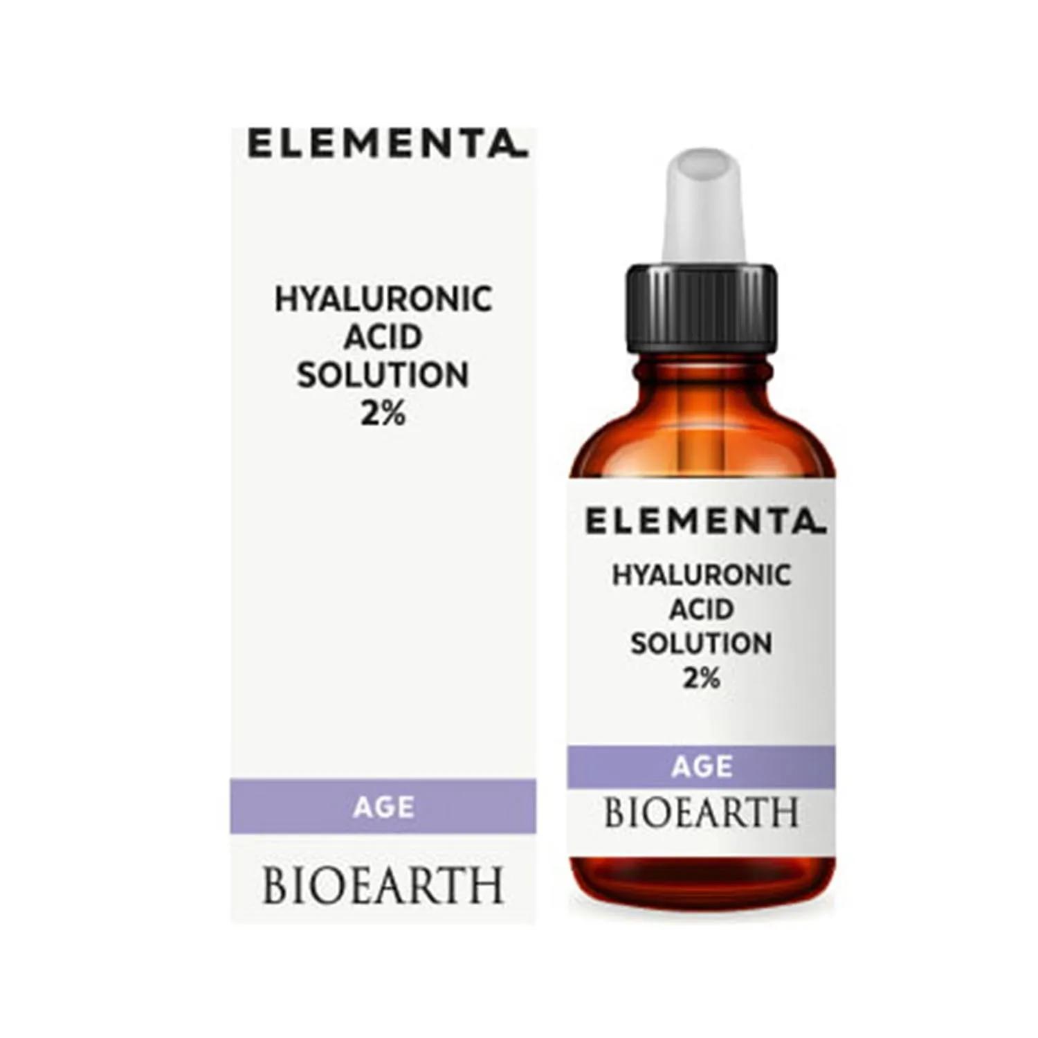 Bioearth Elementa Concentrado Age Solution Гиалуроновая кислота 10 мл