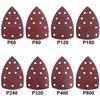 10/20/40 PCS 11Holes Mouse 40-2000 Grits Paper Detail Sanding Sander Sander PSM Triangular Sandpaper Detail Multi