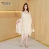 Woodpecker French Style Jacquard Midi Dress