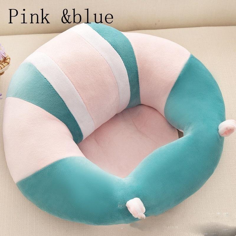 

Новий дитячий стілець, який вчиться сидіти, дитяче сидіння, диван, плюшеві іграшки синій/рожевий