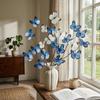 Artificial Butterfly Branches Party Garden Plant Pots Wedding Fake Style D