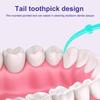 30pcs/Box Fruit Flavored Adult Dental Floss Swab Portable And Smooth Cleaning Dental Floss Stick Cleaning Oral Cavity Home