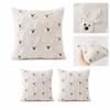 Christmas Cover Quilted Plush Decorative Throw Case 1818 Inches for Holiday Home Decor