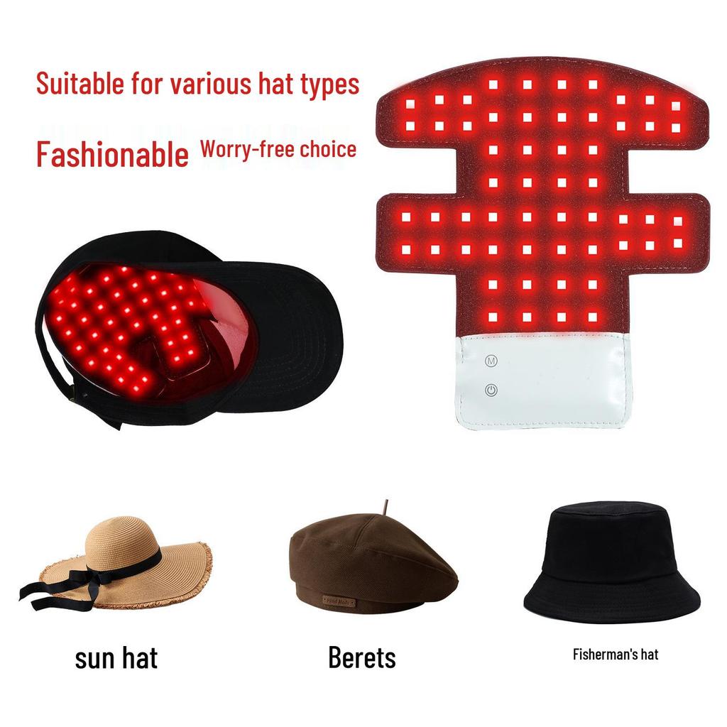 LED Hair Growth Cap: Infrared Light Therapy for Home Use (660nm & 850nm)