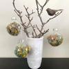 6Pcs PET Clear Plastic Christmas Ball Fillable Plastic Bauble Xmas Tree Hanging Ornaments  Wedding