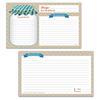 Kitchens Recipe Cards Double Sided Blank High Quality Paper 10x14CM Dining