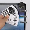 50PCS Dedust Absorber Sticker Cleaners Cleaning Tool for Watch Cellphone Computer Screen Protector Dust Removal Stickers