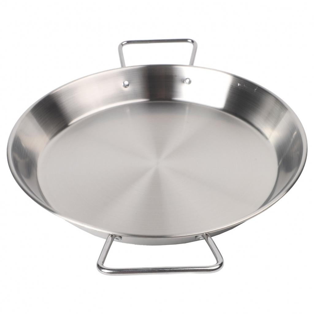 Paella Cooking Pot Stainless Steel Pot Elegant Kitchenware