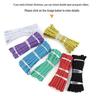1cm White Running Horse Band Black High Elastic Eco-Friendly Polypropylene Bag & Garment Accessory Colored Elastic Band