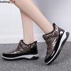 Waterproof Thickened Cashmere Fashion Cotton Shoes Ladies Snow Boots