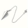 Energy Isis Pendulum Pointed Meditation Cone Metal Pendulum Witch Spiritual Pendulos  Women