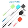 1/3/5PCS Extendable Fly Swatters with Stainless Steel Telescopic Handle 25 cm to 73 cm for Indoor Outdoor Mosquito