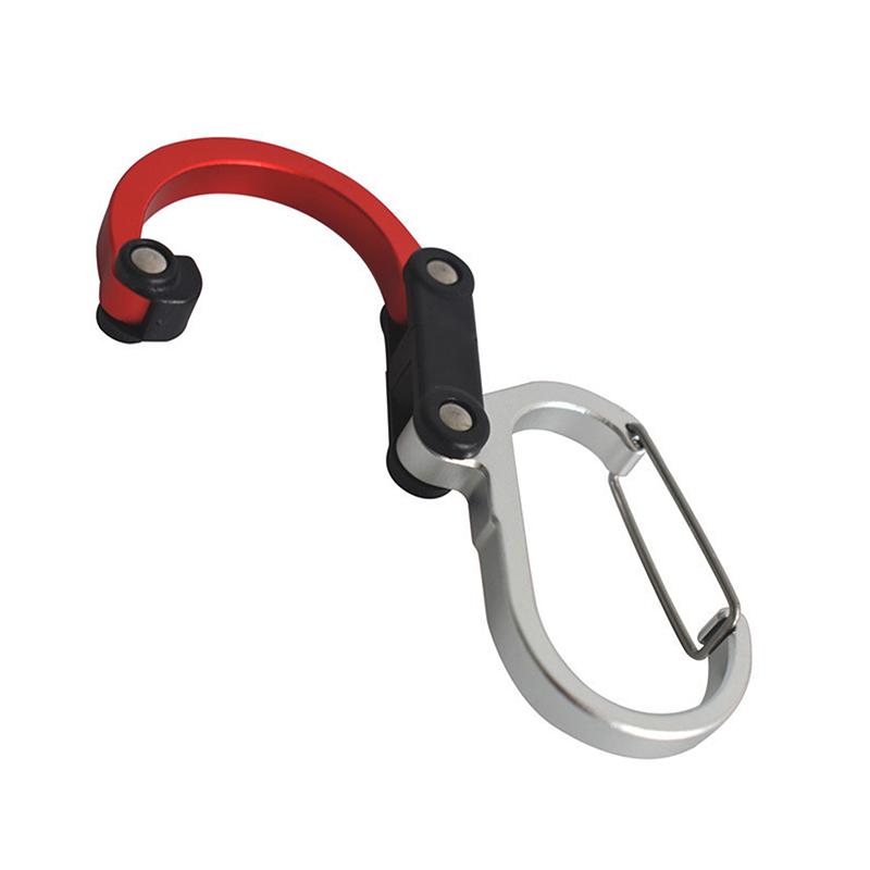 Hybrid Gear Clip - Carabiner Rotating Hook Clip Non-Locking Strong Clips