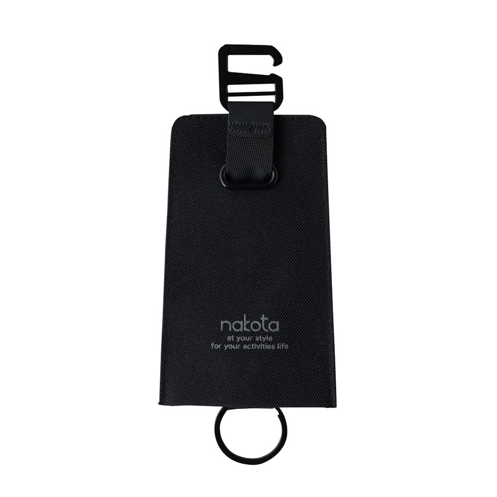 

Nakota Ringer Тонкий и легкий брелок для ключей «Один размер подходит всем», Брелок в форме колокольчика, Черный, Для улицы/Кемпинга, Полиэстер, чёрный