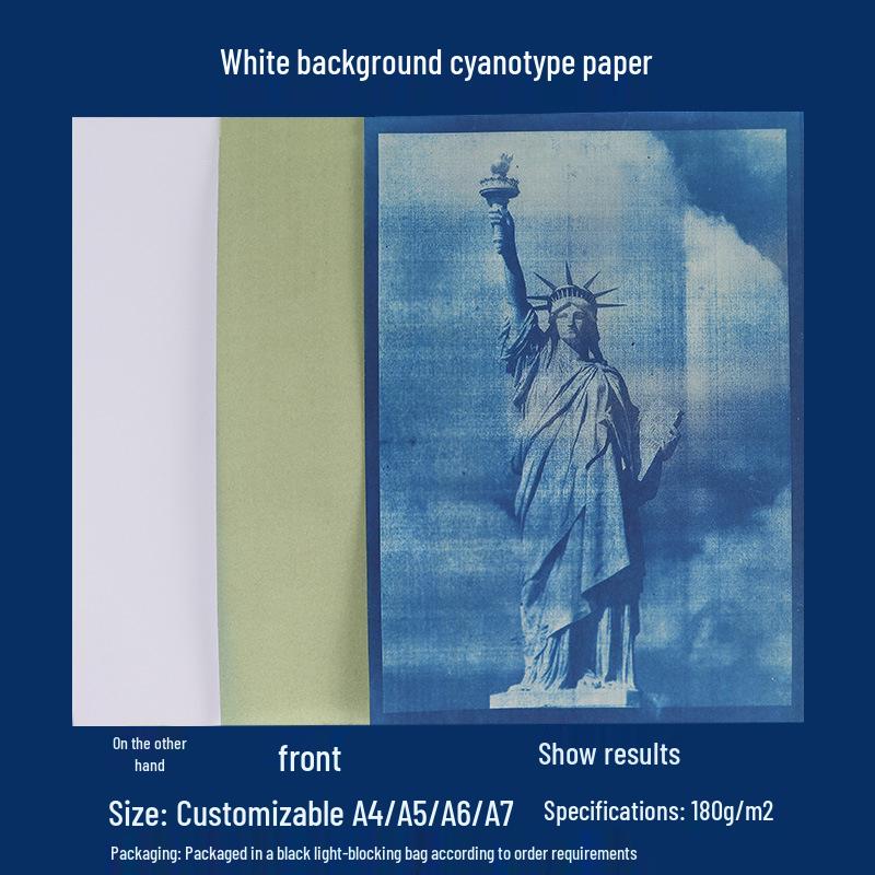 

Cyanotype Sun Printing Photosensitive Art Paper A7