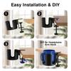 1PC Universal Adjustable Cup Holder Arm Clamp Stand for Desk Coffee Mug Water Bottle Drink Container Organizer Mug Holder
