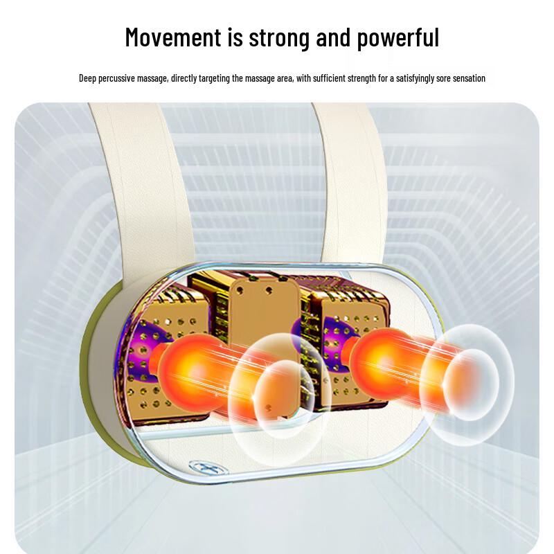 Hezheng Cervical and Shoulder Percussion Massager CN plug (adapter included)