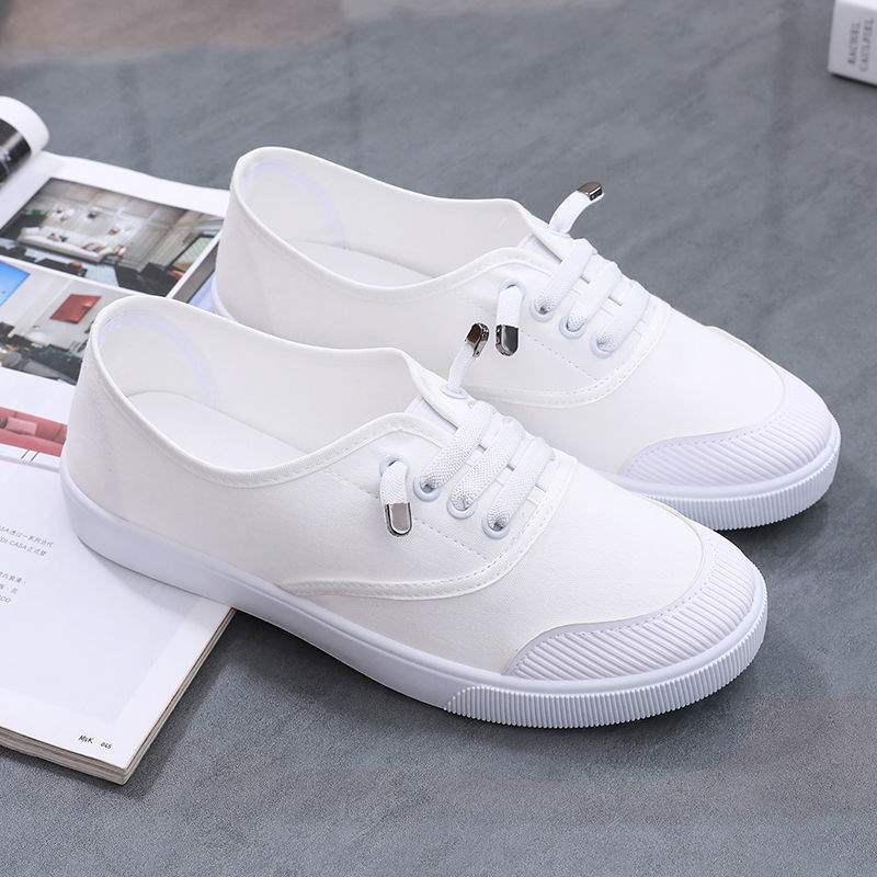Canvas shoes spring lightweight soft-soled driving one-pedal cloth shoes