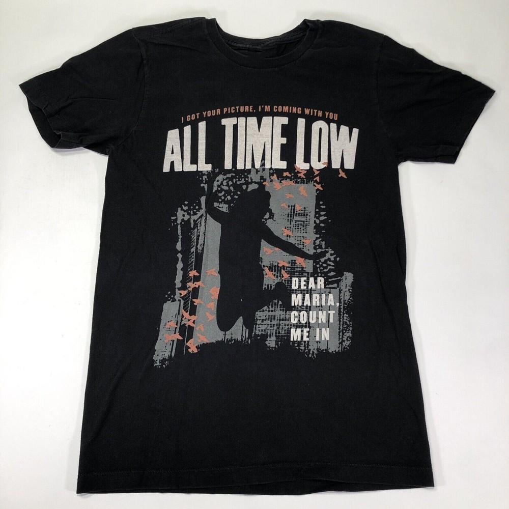 All Time Low Dear Maria Count Me In Band T-shirt For men Women S-4XL BO1161 Unisex T-Shirt S