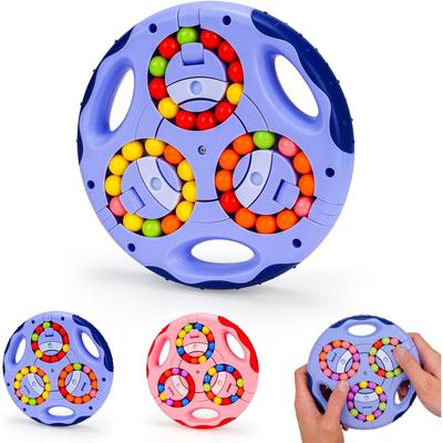 Kouzelná fazole rotující kostka rotující prstová hádanka fidget hračka kluci kapesní spinner úleva od stresu úzkosti míčová hra senzorické hračky