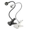 Usb Flexible Led  Reading  Light Metal Clip Design Usb Powered Beside Bed Desk Table Lamp