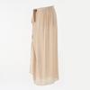 New Summer European And American Style Leopard Print Beach Vacation Chiffon Tie-Dye Lace-Up Beach Wrap Skirt