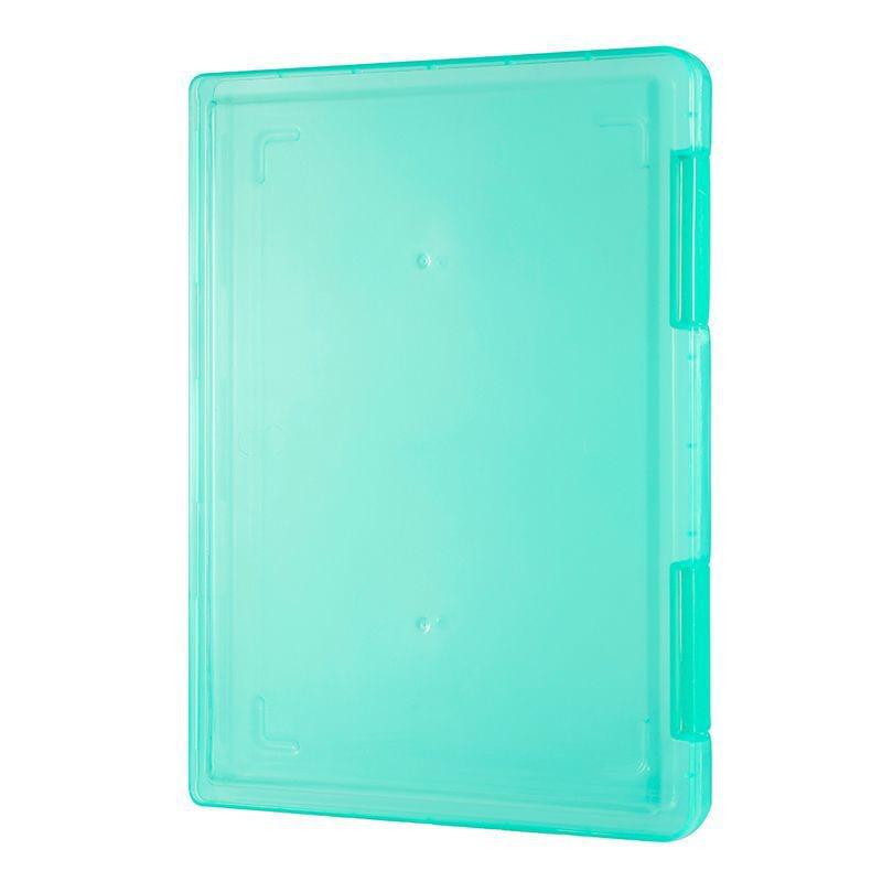Minimalist Desktop A4 Document Holder Paper Organizer Transparent Plastic Bill File Box Office Student Supplies Portable