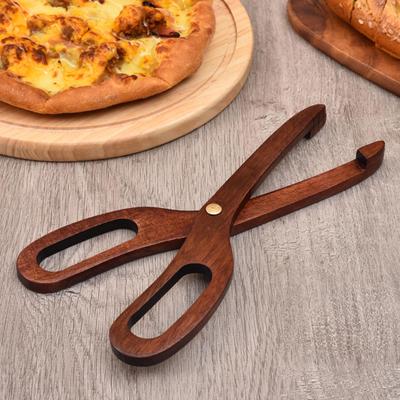 Holz Küchenzange BBQ Brotclip Utensilien Praktische Lebensmittelklemme Toaster zum Schneiden Gebraten