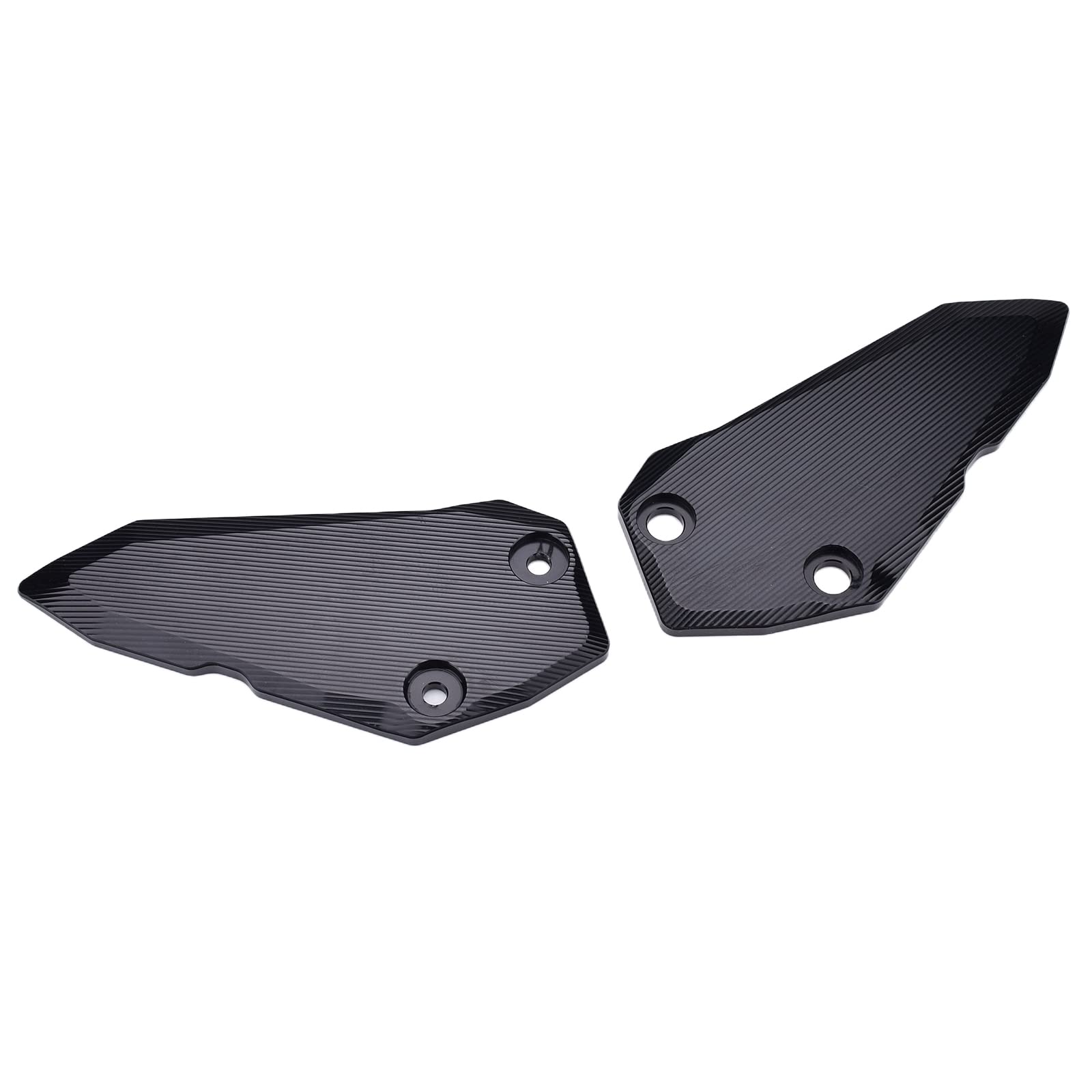 

LEDISHUN Footpeg Heel Plate Guard Protectors for Kawasaki and ZX-25R (2020-2023), ZX-4R, ZX-4RR (2023+) (Black) чёрный