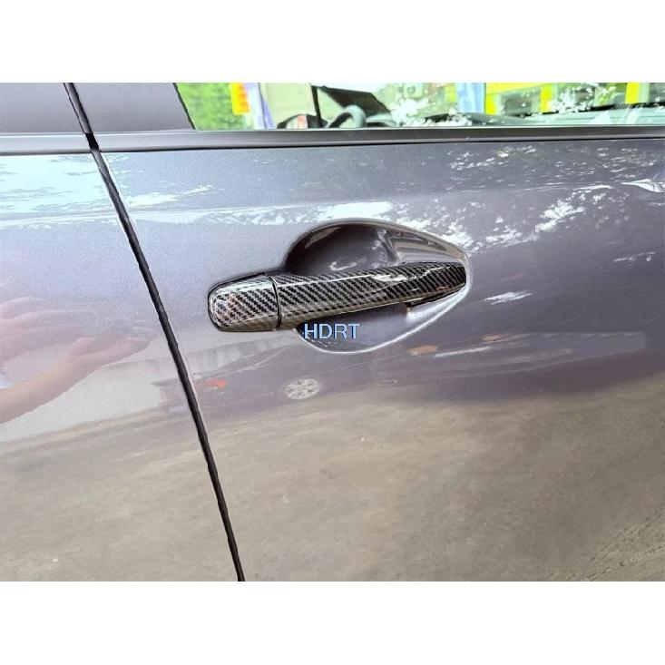 For Subaru Forester/Wilderness 2025 + Car Door Bowl Frame Handle Cover Styling Protector Decoration Accessories Exterior Sticker