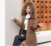 Women's Korean Style Mid-Length Winter Parka: Thick, Loose, Warm, Plus Size Cotton Coat