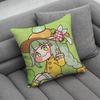 Cute Game TTrickcal Anime Pillowcase Casual Style Decoration Suitable for Home Decoration Excluding Pillow Core